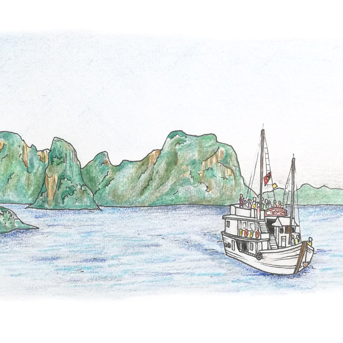 Ha Long Bay – An Illustrated Visit To Vietnam’s Limestone&nbsp;Karsts