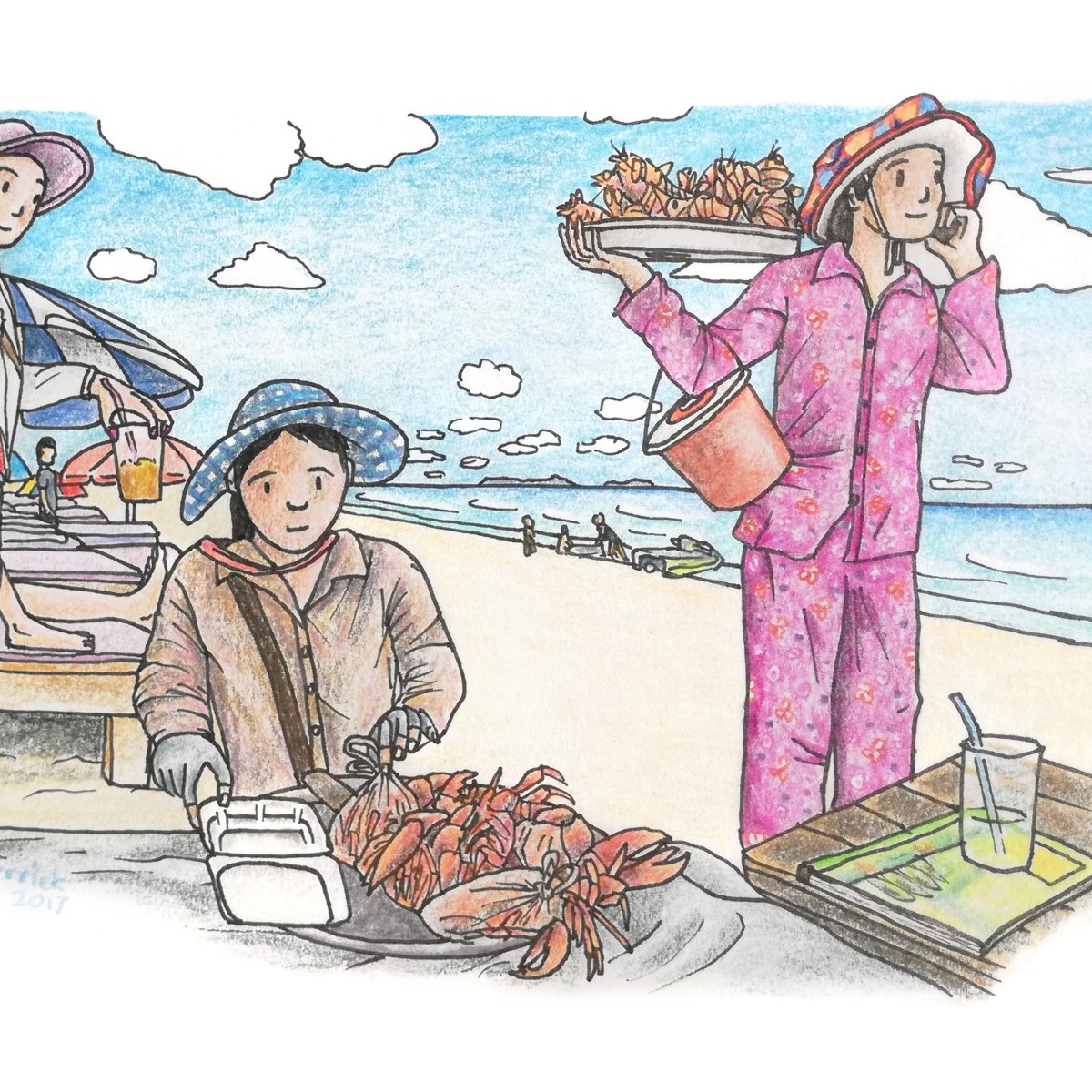 Sunbaking in Sihanoukville, Cambodia’s beach&nbsp;town