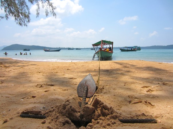One of the islands near Sihanoukville