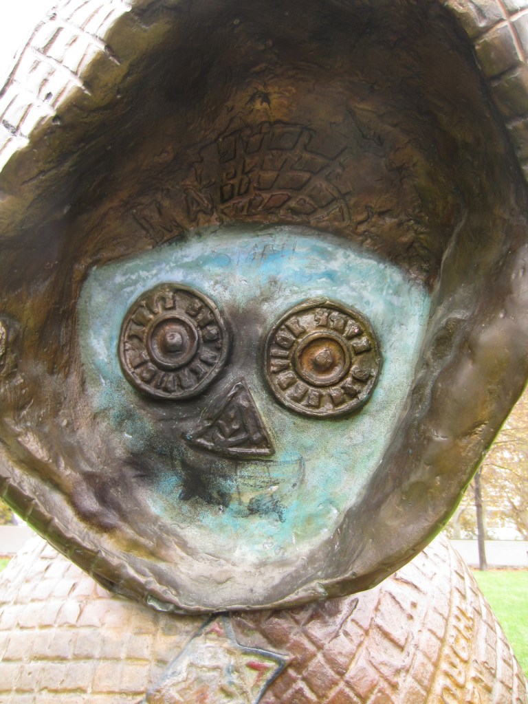 Children of the world sculptures by Rachid Khimoune in Bercy Park Paris