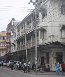 electric cables on a street in dar es salaam