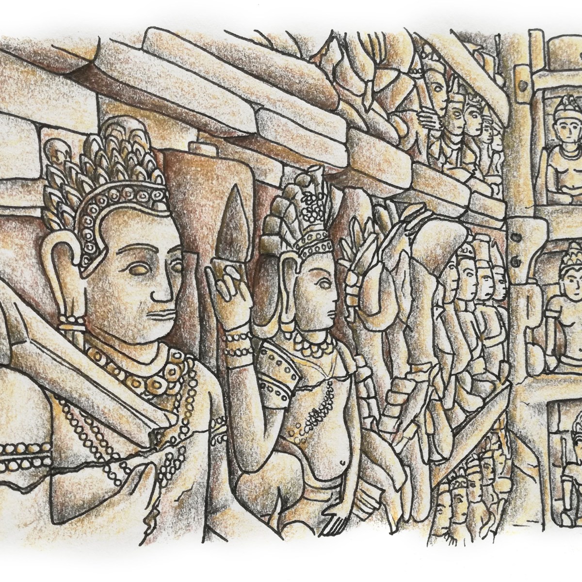 Sketching the Temples of&nbsp;Angkor