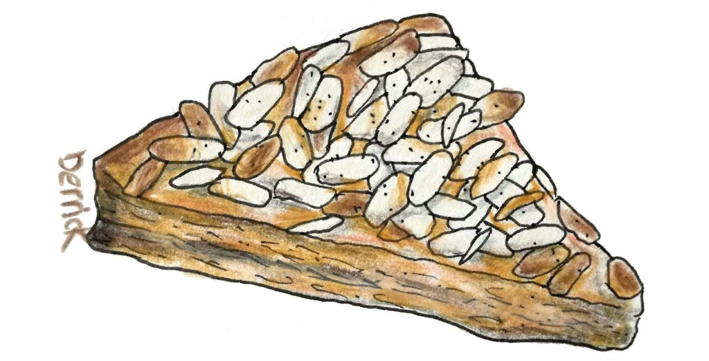 sketch of a jesuite tart