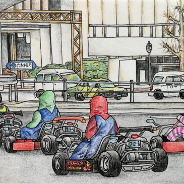 tokyo traffic mario kart costumes street karts maricar