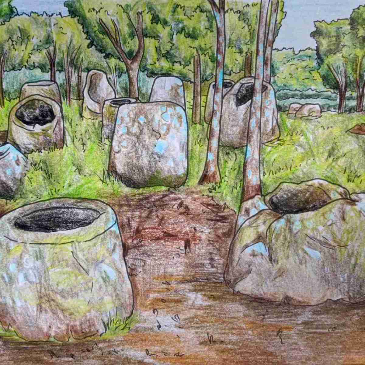 The Plain of Jars – The Mysterious Stone Burial Artefacts of&nbsp;Laos