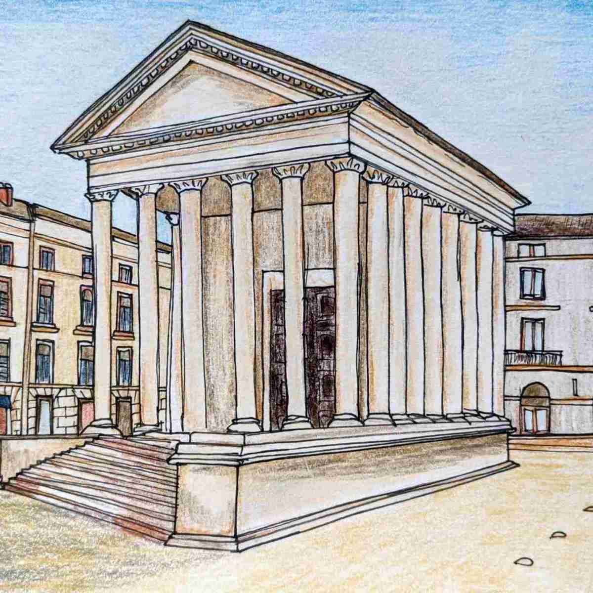 The Remarkable Perfection of the Maison Carrée in&nbsp;Nimes