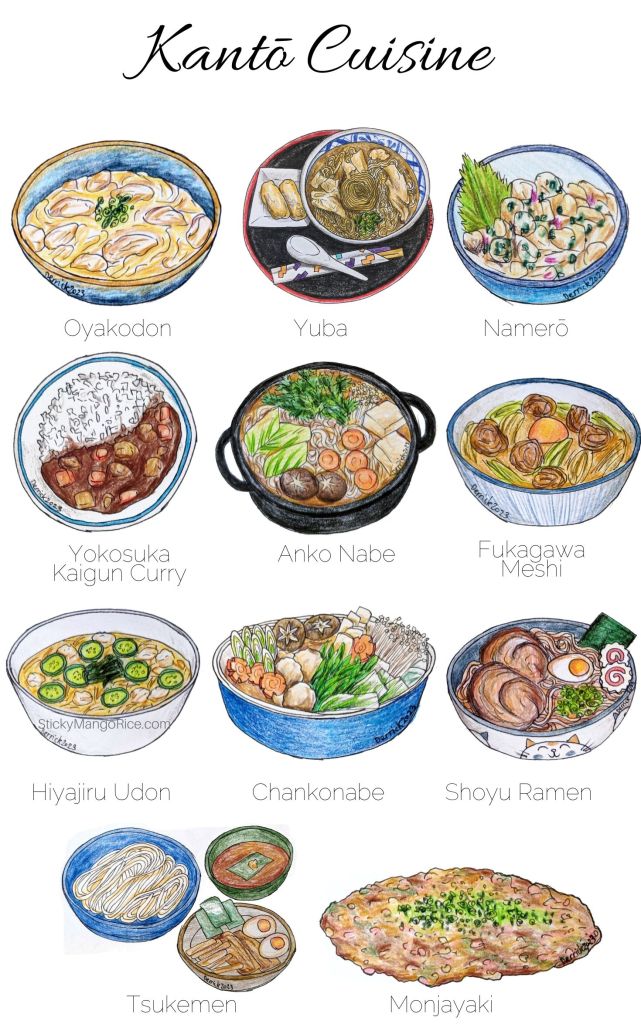 List of Japanese food from Kanto Tokyo