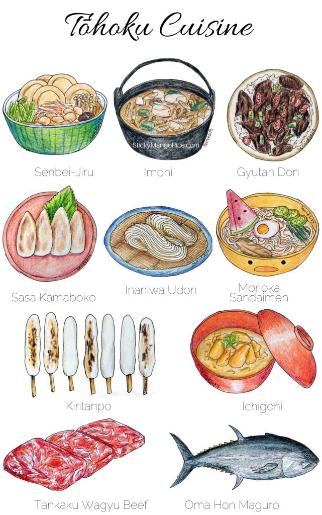 List of Japanese food from Tohoku Sendai