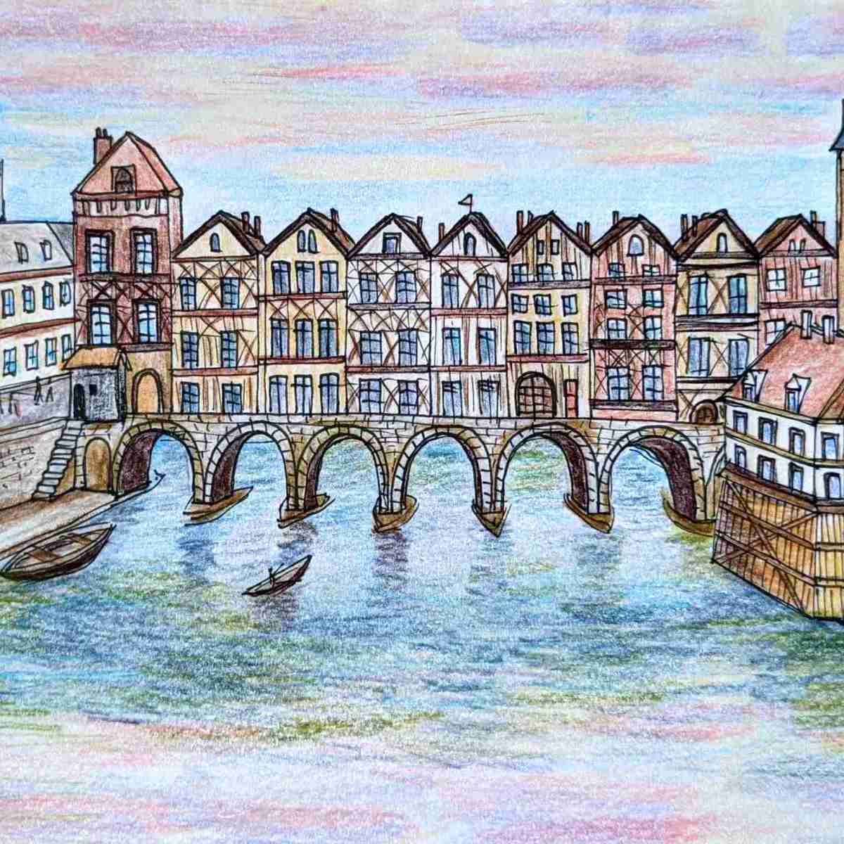 History of Paris’ Medieval Deathtrap Bridges (That Don’t Exist Any&nbsp;more)